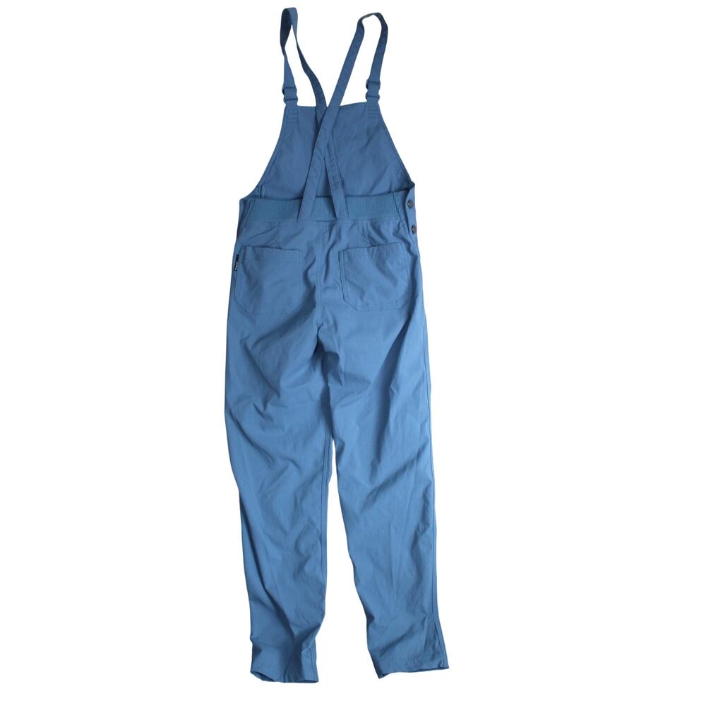 Flylow Life Bib Overalls Womens XS Blue Stretch Hiking Outdoor Utility Workwear - Picture 3 of 8
